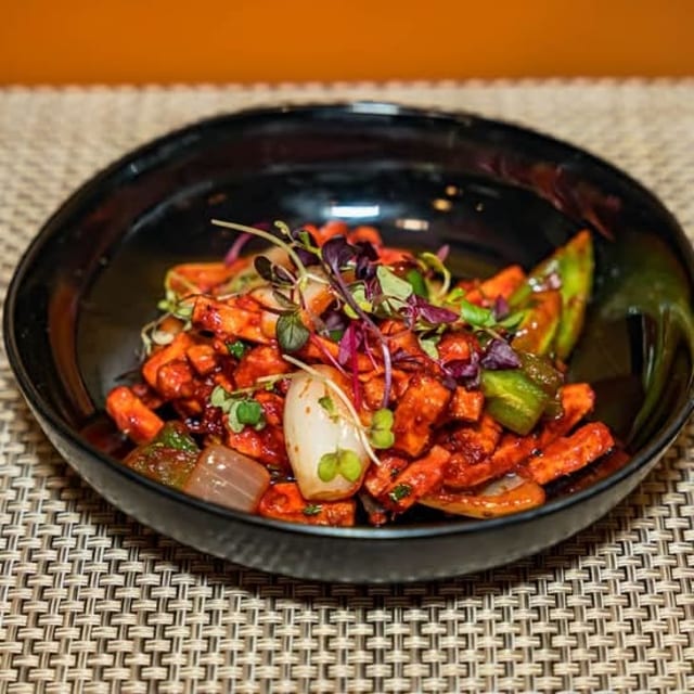 Chili Paneer.