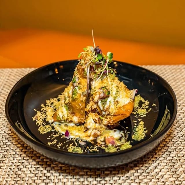 Samosa Chaat.