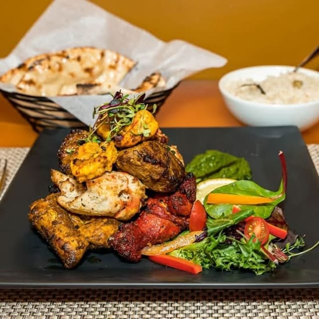 Tandoori Platter.